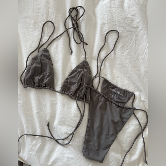 Myra Swim Bikini in Stone - Picture 1 of 5
